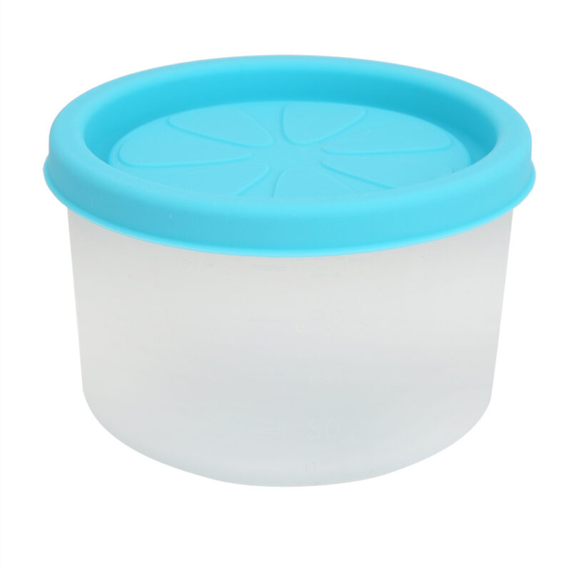 4Pcs/Set Silicone Juice Food Storage Cup Box Containers for Baby Infant Children (120ml) - Image 7